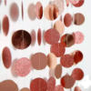 Guirlande cercles rose gold