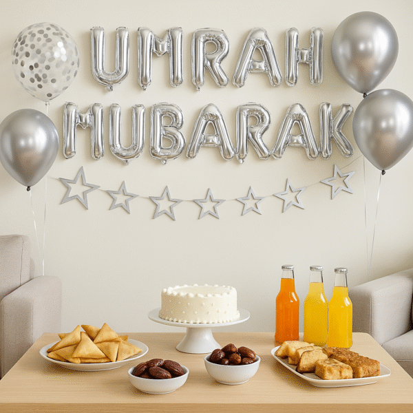 Kit Umrah Mubarak Argent