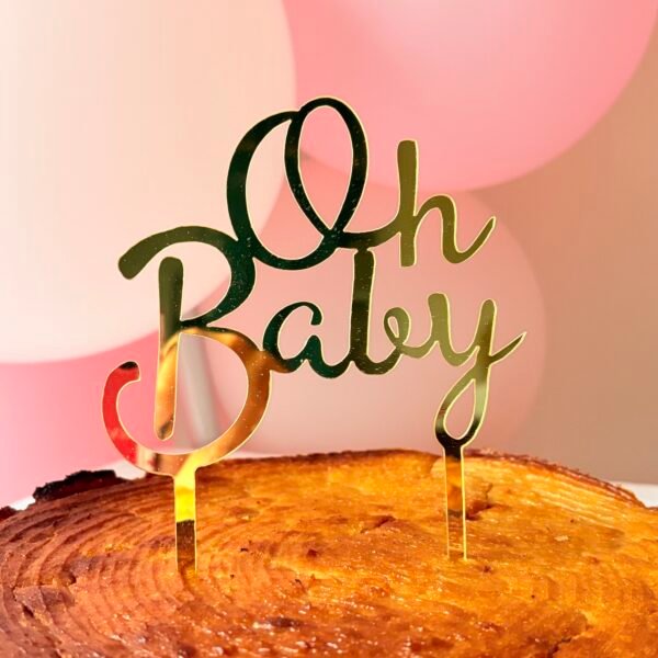 Cake topper Oh Baby