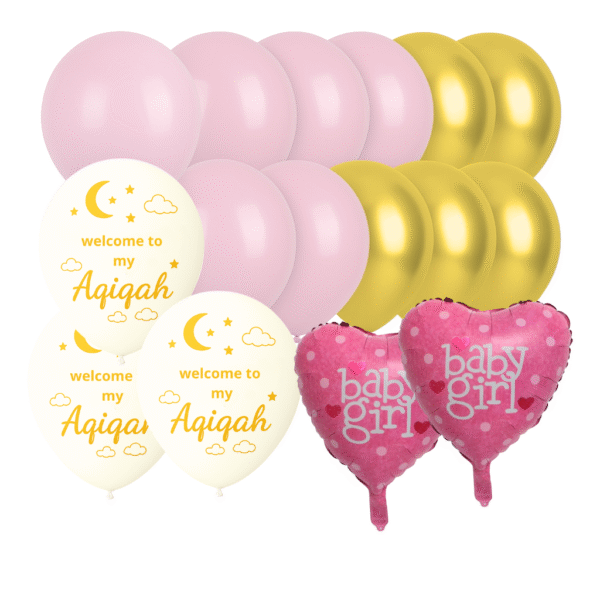 Kit Ballon Aqiqa Fille