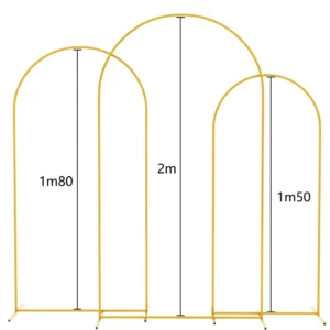 Arches en U inversé – lot de 3